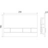 Сет: Инсталляция LEMARK PENEDA + кнопка смыва BIT хром матовый + унитаз FLOREX белый глянец 100803421